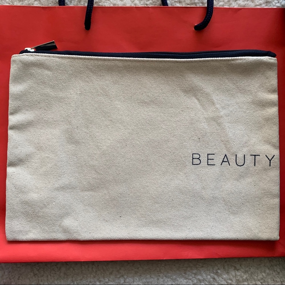 Beautycounter Makeup Cosmetic Toiletry Pouch NEW
